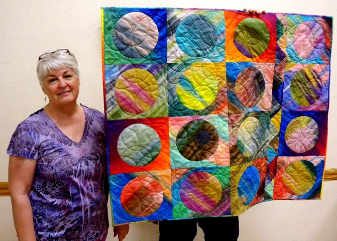 Diana Roberts - Hand Dyed Wall Hanging